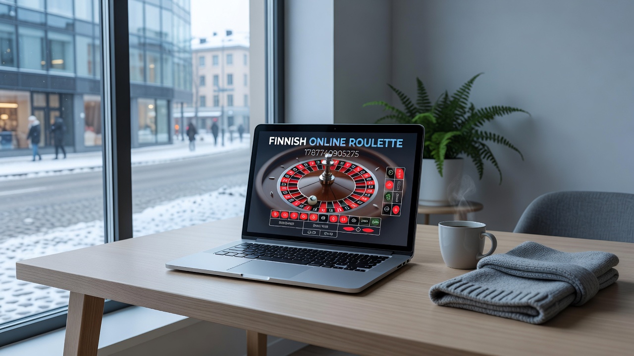 Mobile device displaying Finnish online roulette table with live dealer elements