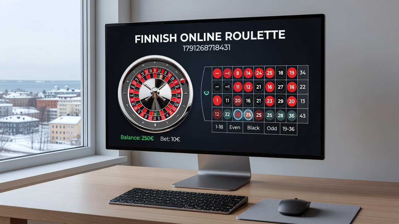 Mobile live roulette table in action with Finnish regulatory overlays and payment interface details